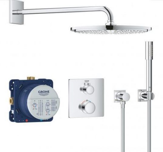 Douche Encastrable Grohe Cosmopolitan 310 422mm Ø310mm Chromé