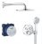 Douche Encastrable Grohe SmartControl SmartControl 286mm Ø210mm Chromé