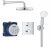 Douche Encastrable Grohe Tempesta 210 286mm Ø210mm Chromé 34729000