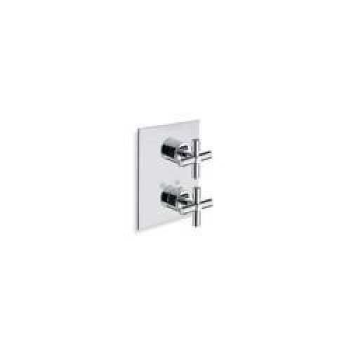 DOUCHE FACADE ENCASTREE EXECUTIVE THERMOSTATIQUE 3 SORTIES – CRISTINA ONDYNA XV85351