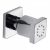 Douche latérale d’hydromassage avec 1 type de jet orientable – TRES 29951501