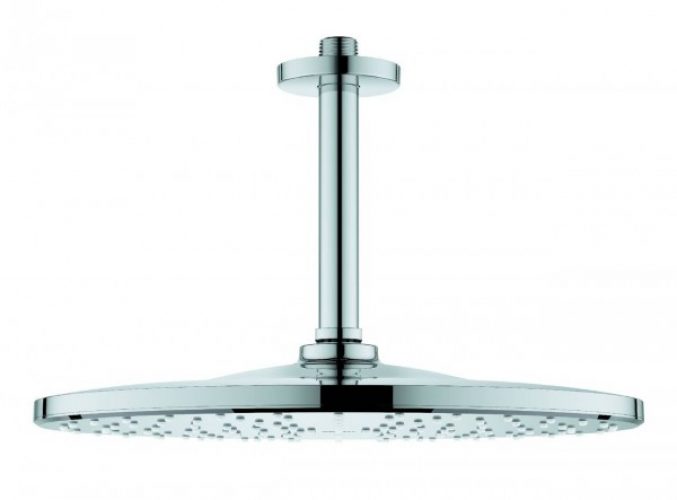 Douche Plafond Grohe Rainshower 310 Mono 1 jet Avec Bras de Douche Chromé