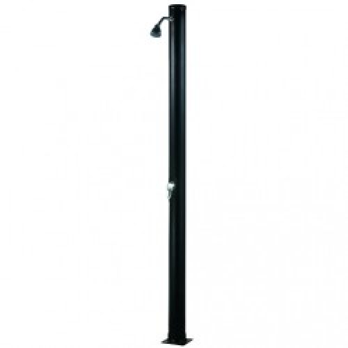 Douche solaire droite noir 20 litres