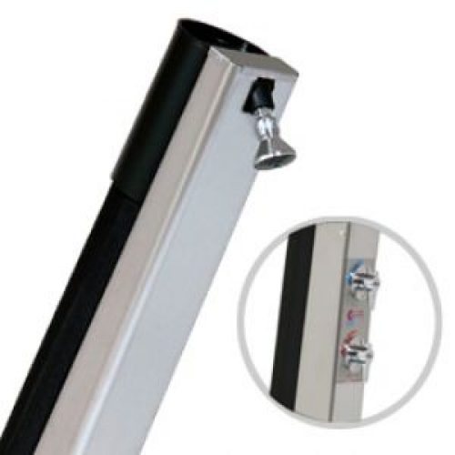 Douche solaire Giordano Inox – Version courbée