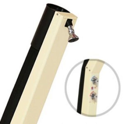 Douche solaire Giordano sable version courbée