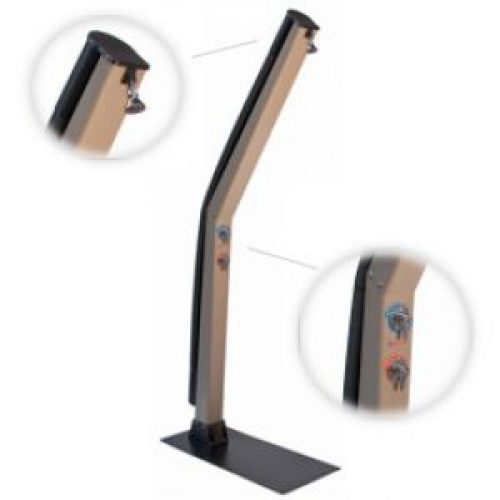 Douche solaire Giordano taupe