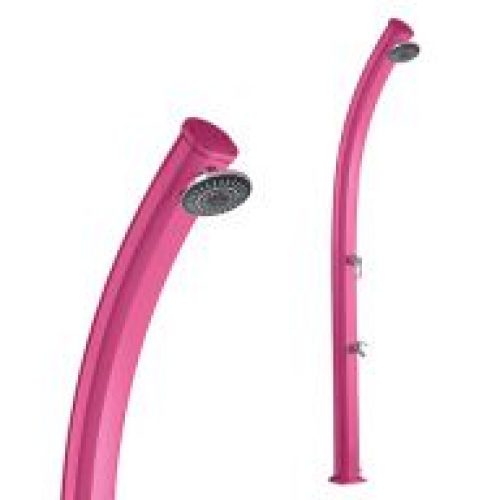 Douche Solaire JOLLY 25L Rose en Aluminium