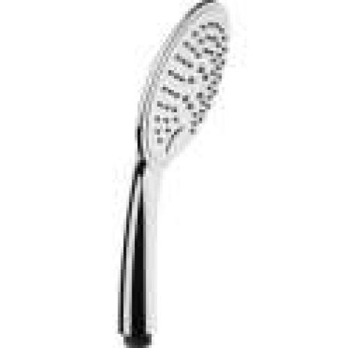 Douchette chromée 3 jets – Ø 120 mm – Minéral – Odyssea