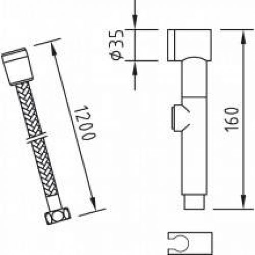 Douchette hygiénique Sahel