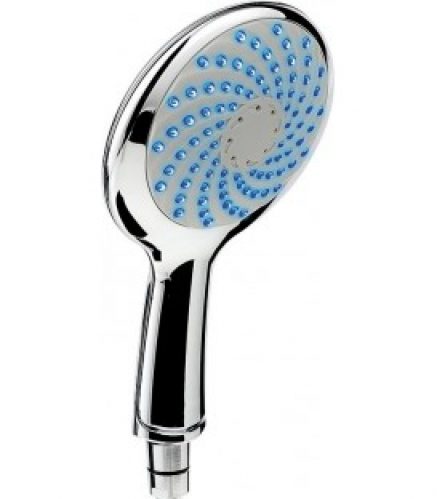 Douchette LED Luvia 1 jet, diametre135 mm chrome