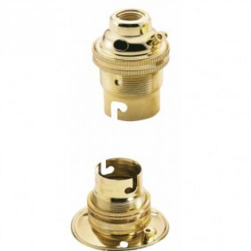 Douille à baïonnette B22 – Laiton