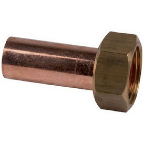 Douille droite avec écrou Ø14mm – 1/2