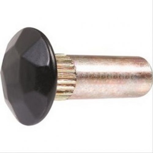 Douille martelée noire 6x23mm