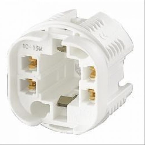 Douille pour lampe fluo à culot G24Q-2/GX24Q-2 à visser carré Orbitec – Orbitec