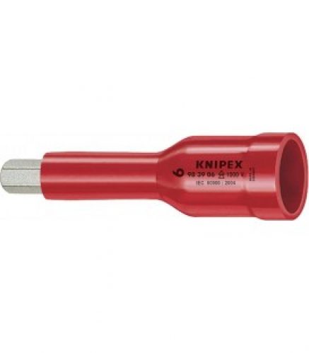 Douille Trempe VDE avec carre femelle 1/2&Prime; isolée 5x75mm