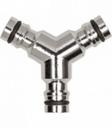 Dérivation en Y enfichable laiton