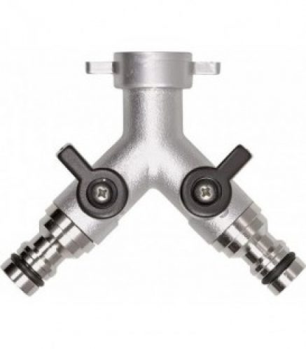 Dérivation en Y Laiton nickelé *BG* filetage fem DN20 (3/4&Prime;)