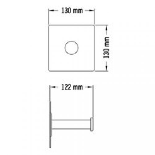Dérouleur de papier WC réserve blanc Medicolor…