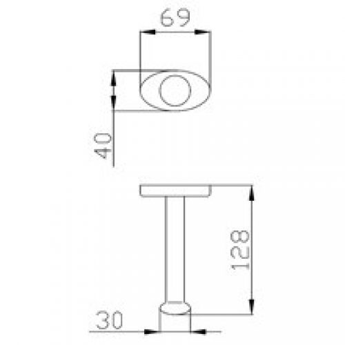 Dérouleur de papier WC réserve blanc Medinylon…