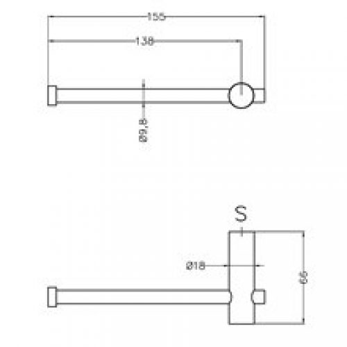 Dérouleur de papier WC vertical gris Medinox…