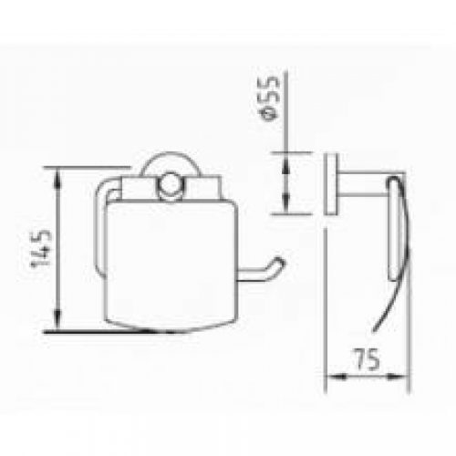 Dérouleur papier Eco Urban