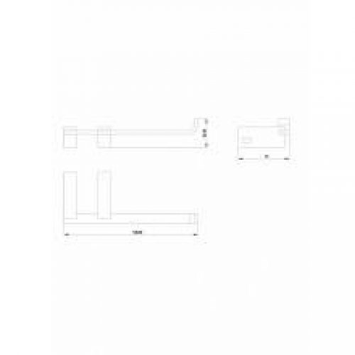 Dérouleur papier toilette main gauche Design Gala