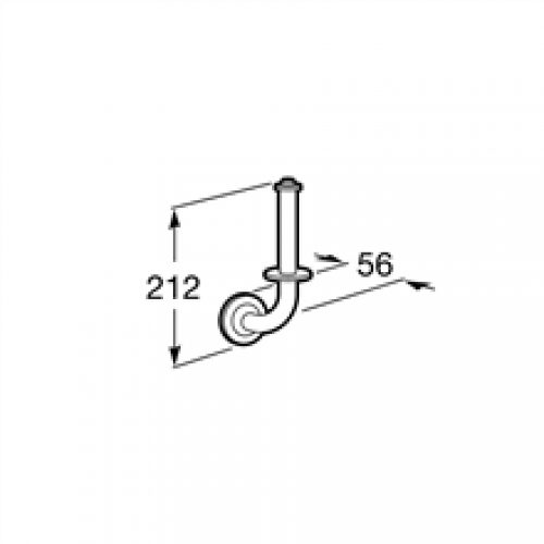 Dérouleur papier WC de réserve Hotels Classic Roca