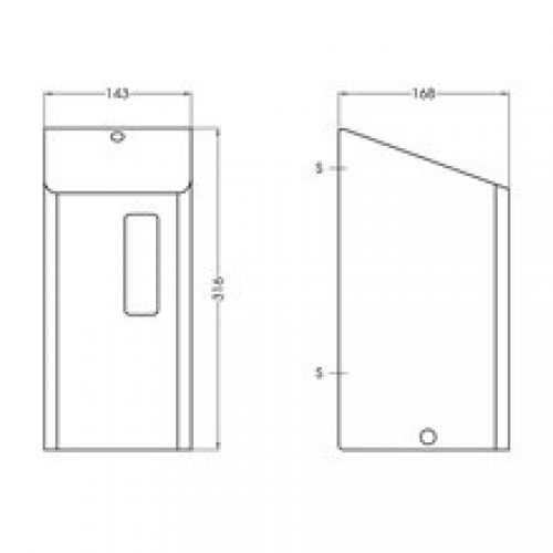 Dérouleur papier WC double rouleaux 1,4kg RAL…