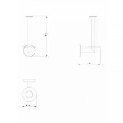 Dérouleur papier WC réserve Trendly hotels Gala