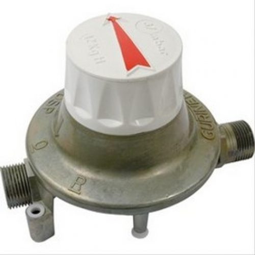 Détendeur propane à sécurité MM 20×150, débit 5kg/h, pression aval 37 mb NF – Gurtner