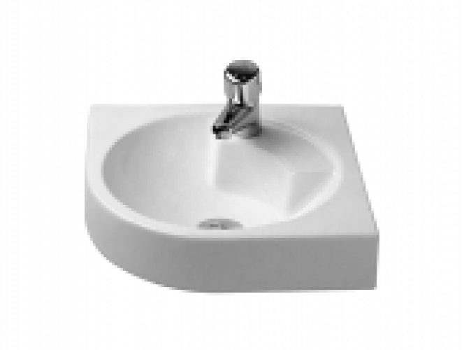 DURAVIT Architec – Lavabo  635×540 blanc avec WonderGliss