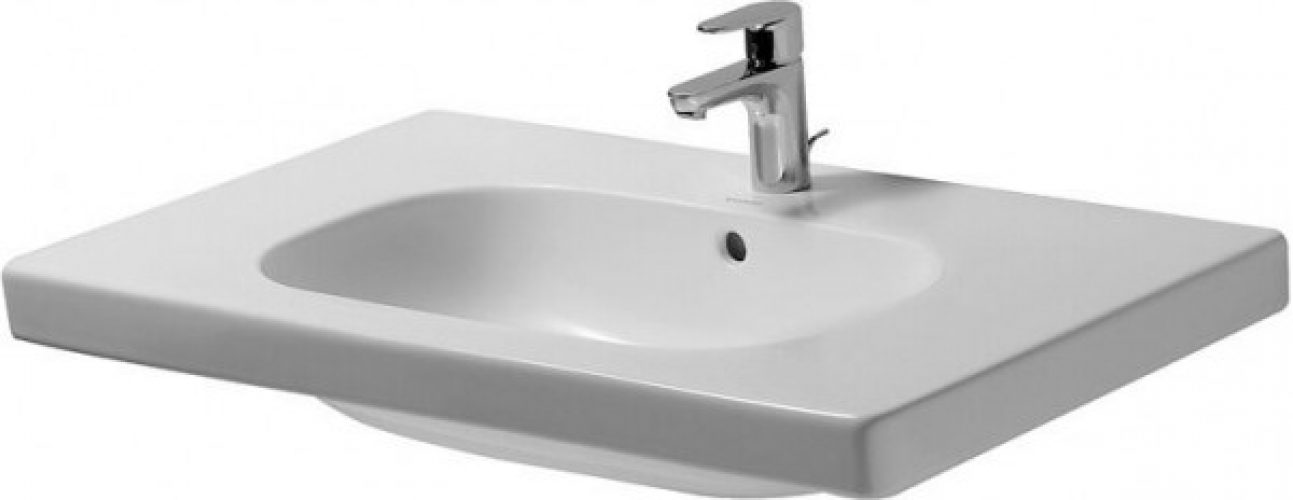 Duravit D-Code Lavabo pour meuble blanc (3428500)