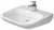 DURAVIT D-Code – Lavabo vital med 600×555 blanc sans WonderGliss