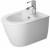 DURAVIT Darling New – Bidet suspendu blanc sans revêtement