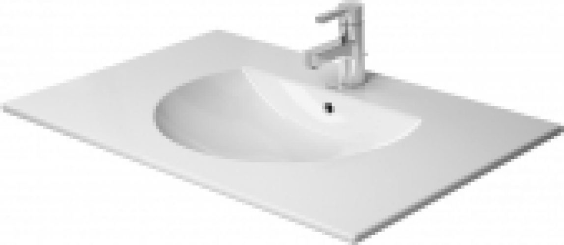 DURAVIT Darling New – Lavabo pour meuble 830×545 blanc sans WonderGliss