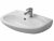 DURAVIT Duraplus – Lavabo compact 660×470 beige bahamas avec WonderGliss