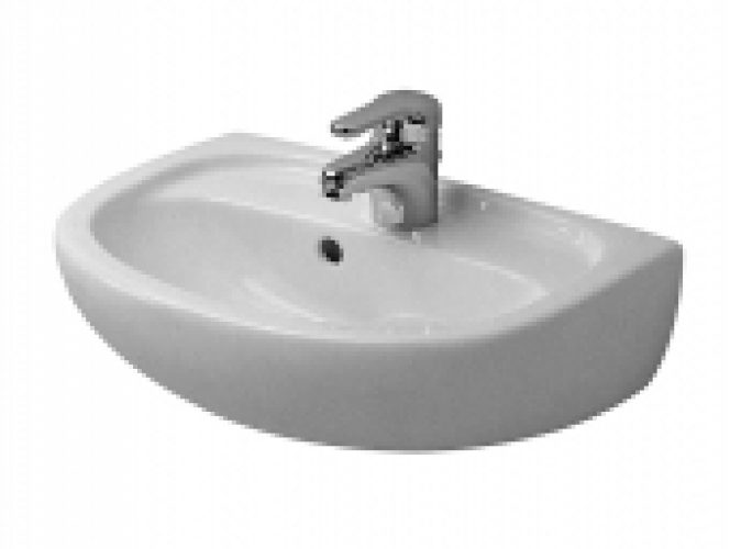 DURAVIT Duraplus – Lave-mains compact 450×310 beige bahamas avec WonderGliss