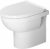 DURAVIT DuraStyle Basic – Cuvette sur pied à fond creux à poser pack WC Rimless® blanc sans WonderGliss