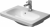 DURAVIT DuraStyle – Lavabo compact pour meuble 635×400 blanc avec WonderGliss