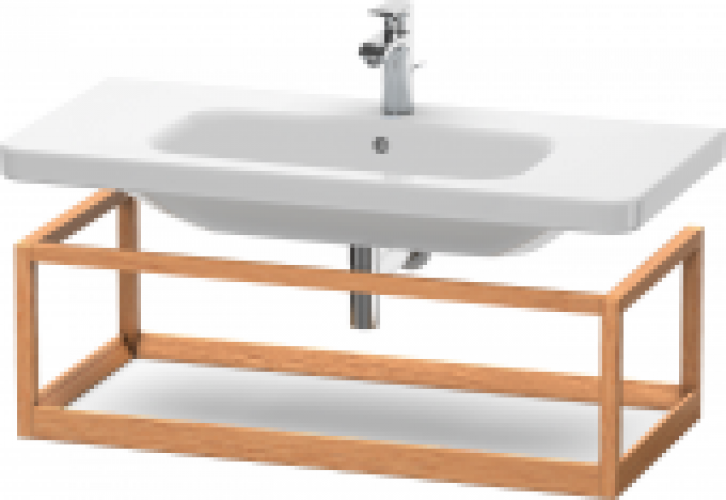 DURAVIT DuraStyle – Möbel-Accessories Ablage wandhängend 440x940x300mm taupe/nussbaum massiv