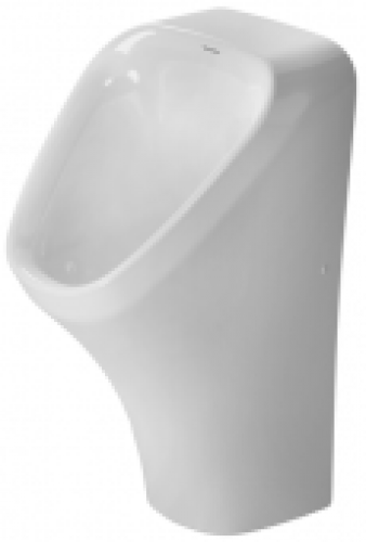 DURAVIT DuraStyle – Urinal Dry wasserlos Abgang waagrecht mit Fliege weiß