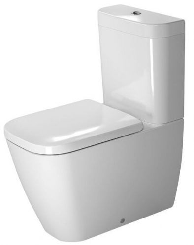 Duravit Happy D.2 Cuvette de WC à poser à fond creux