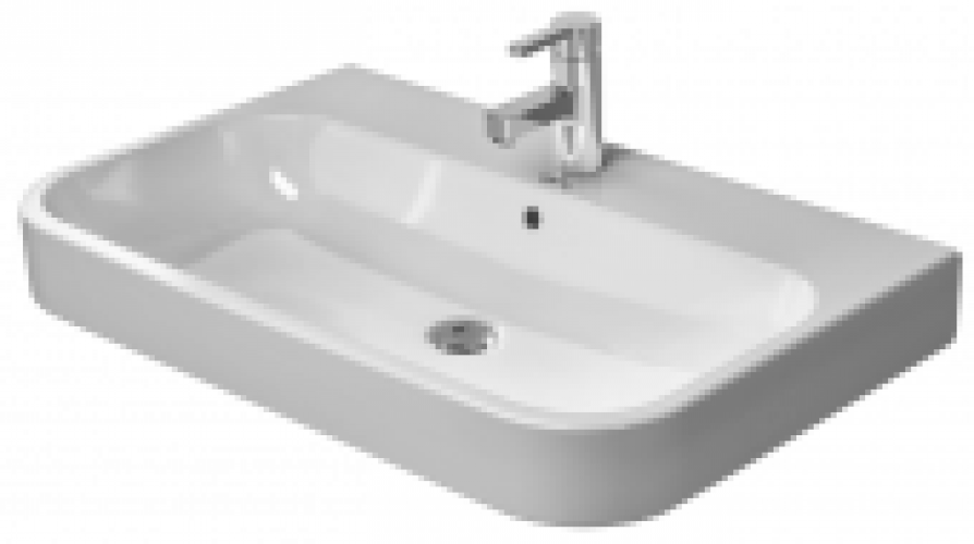 DURAVIT Happy D.2 – Lavabo pour meuble 650×505 blanc sans WonderGliss