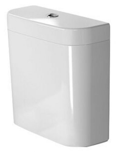 Duravit Happy D.2 Réservoir WC double touche pour alimentation par le dessous à gauche