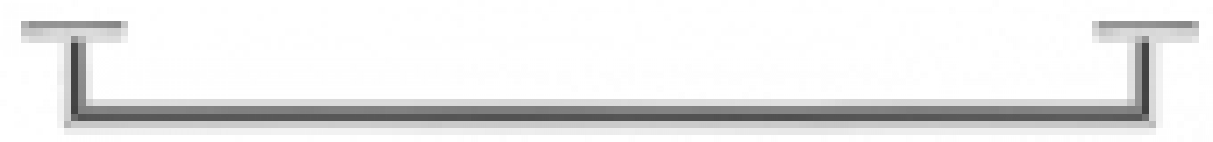 DURAVIT Karree – Badetuchhalter 800 mm chrom