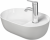 DURAVIT Luv – Vasque à poser pour meuble 420×270 gris matt avec WonderGliss