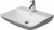 DURAVIT ME by Starck – Lavabo  650×490 blanc avec WonderGliss