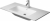 DURAVIT ME by Starck – Lavabo pour meuble 1030×490 blanc avec WonderGliss