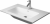 DURAVIT ME by Starck – Lavabo pour meuble 830×490 blanc avec WonderGliss