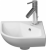 DURAVIT ME by Starck – Lave-mains 435×380 blanc avec WonderGliss